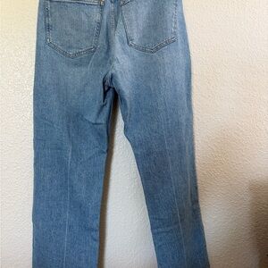 Madewell Denim Blue Straight Leg Jeans